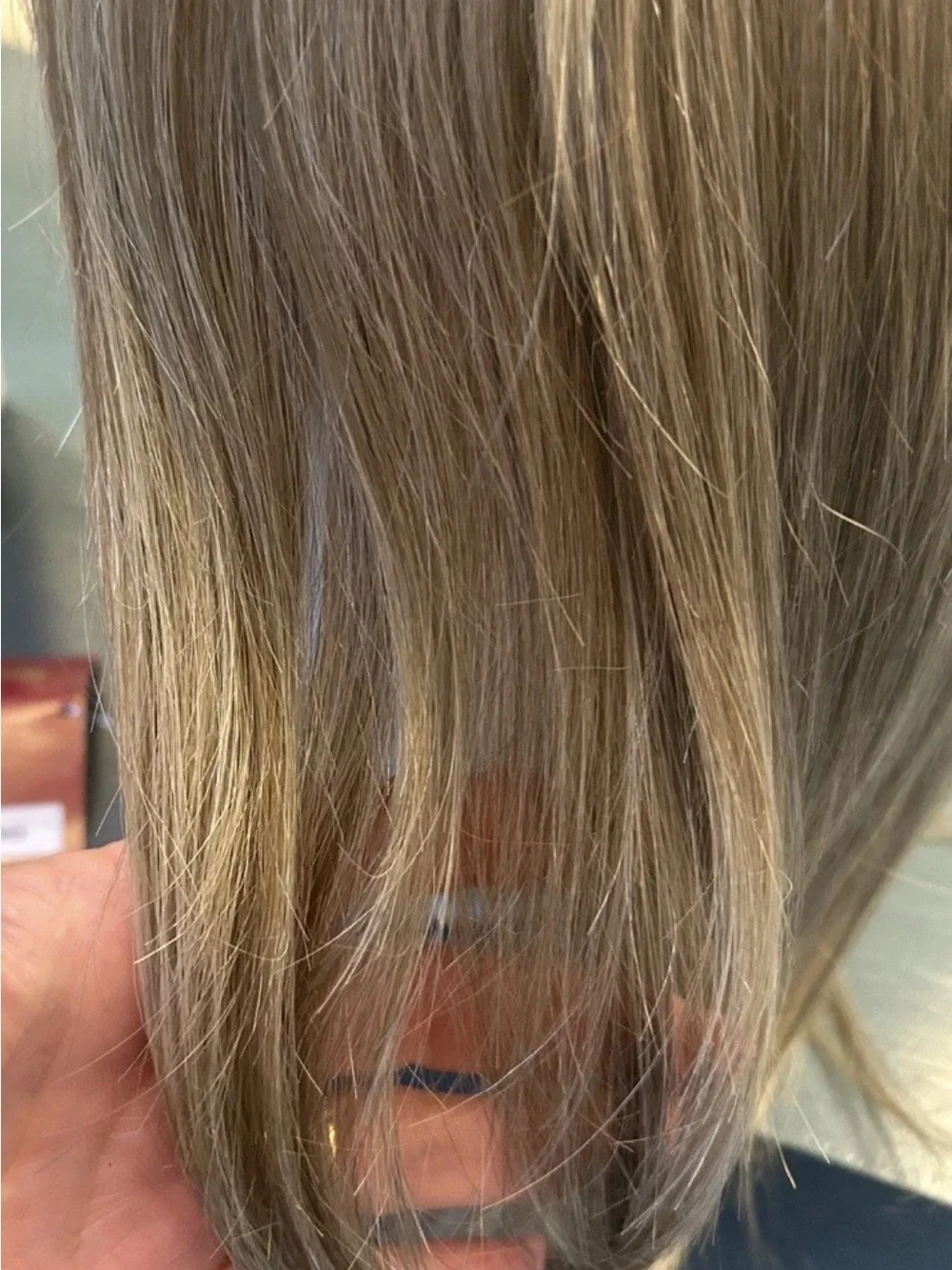 NWT Wig Pro M.Noelle 100% Hand Tied Mono-Top Layered Color18/12 Blonde Lt Weigh